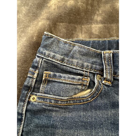 Old Navy Women's Size 10 Blue Flex Skinny Dark Wash Cotton Blend Stretch Jeans - Picture 4 of 12